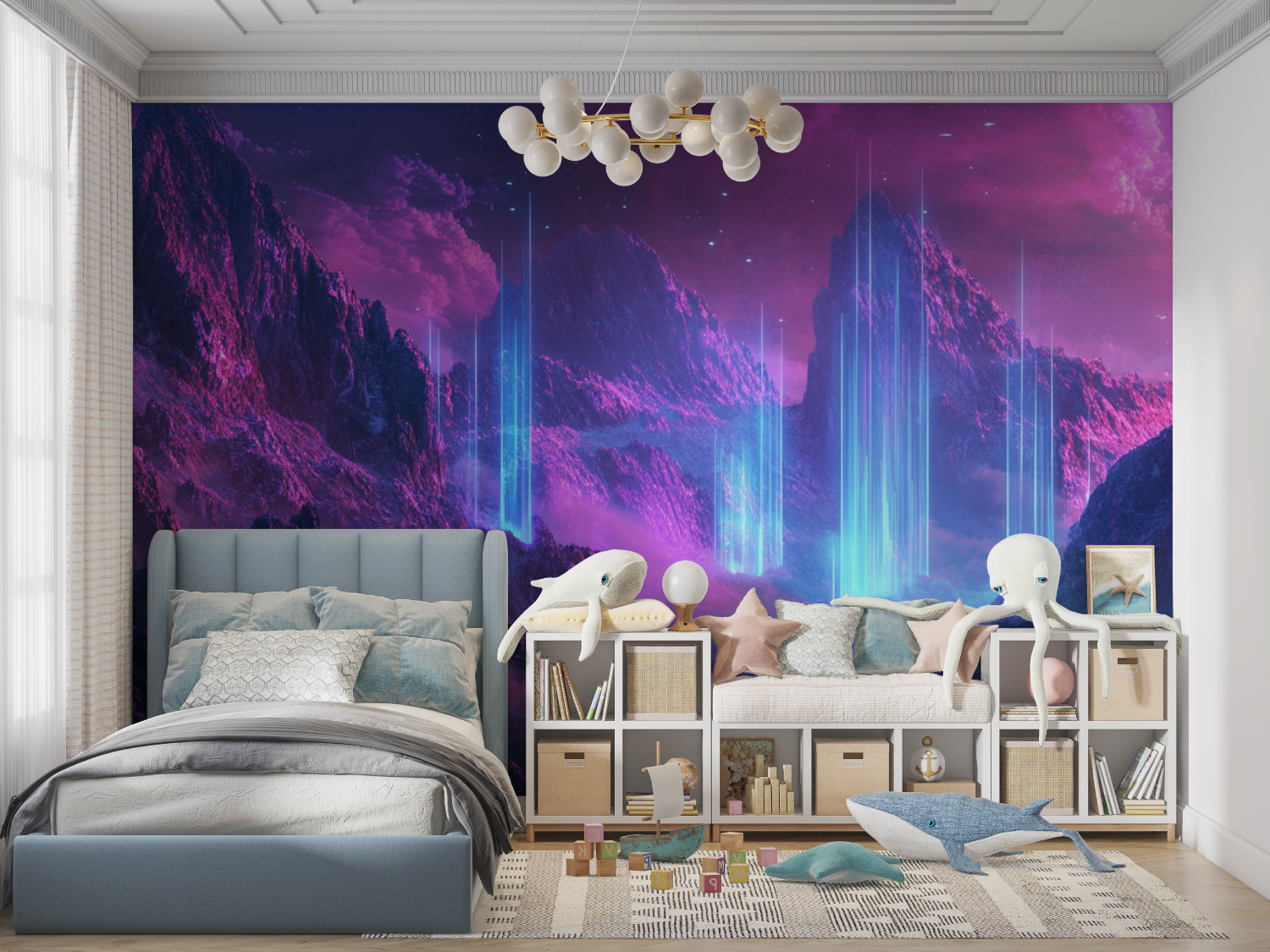 Virtual Landscape Wallpaper | Murals Wallpaper