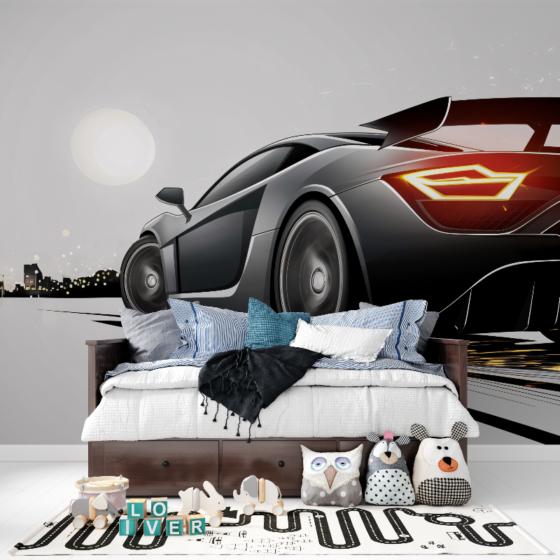 Panoramic Wallpaper Car | Murals Wallpaper