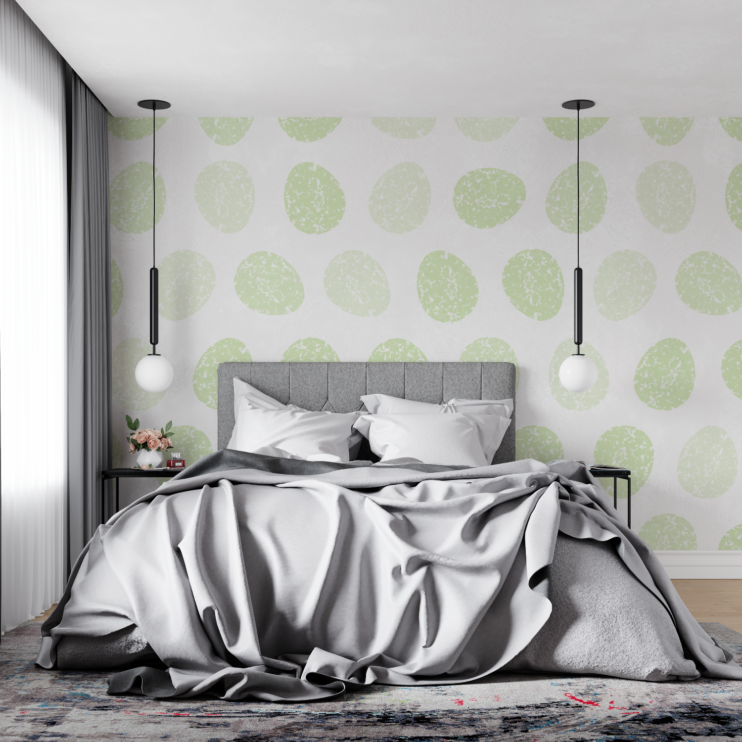 Green Pattern Wallpaper | Murals Wallpaper