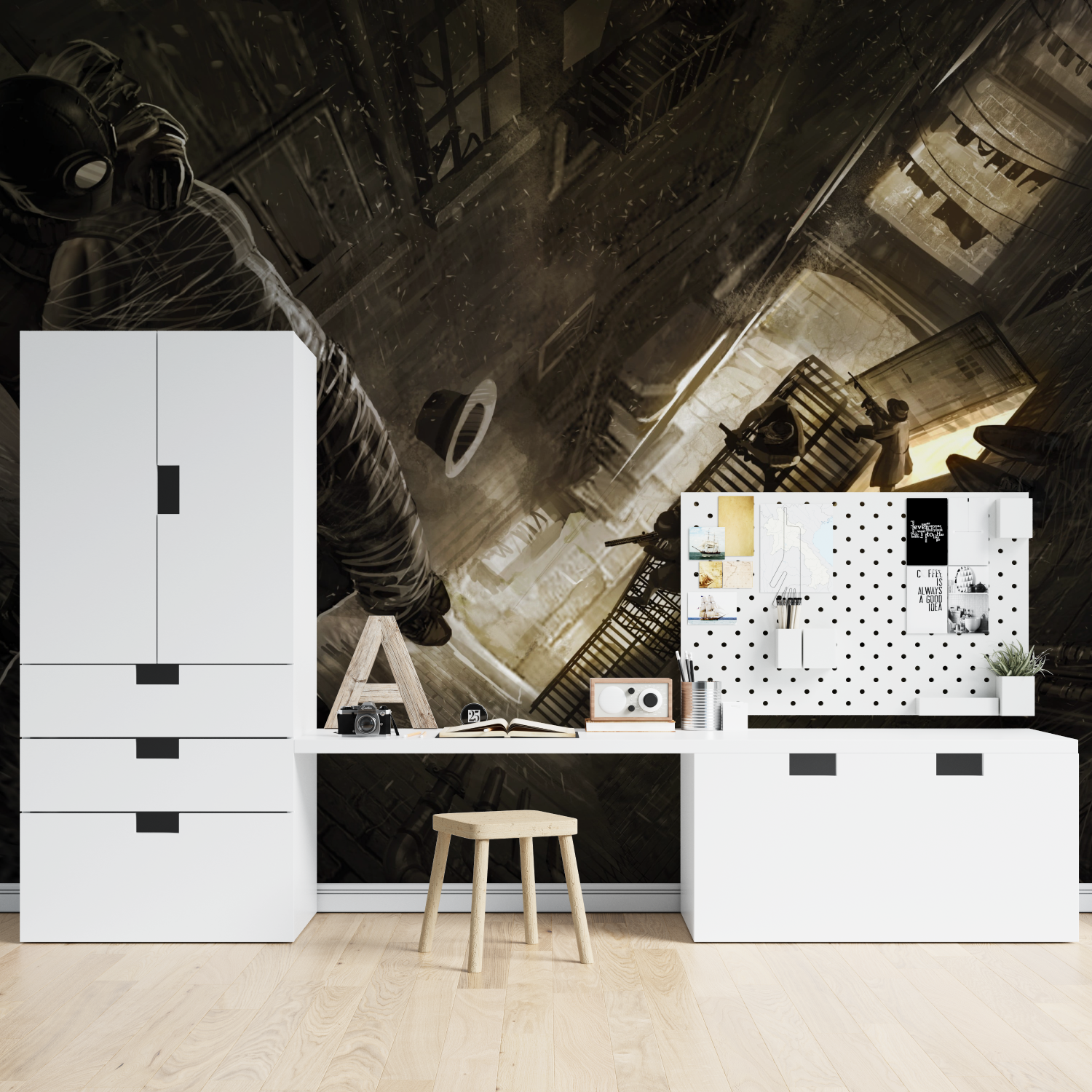 Old Black Spiderman Wallpaper | Murals Wallpaper