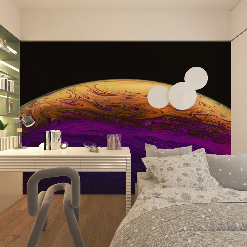 Abstract Earth Space Wallpaper | Murals Wallpaper