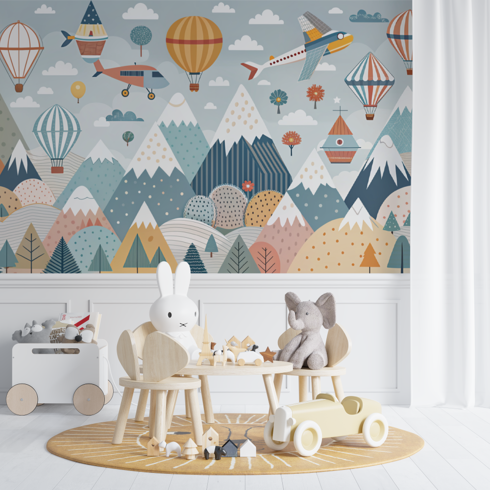 Tapete Aventure montagneuse bébé – bebe unisexe