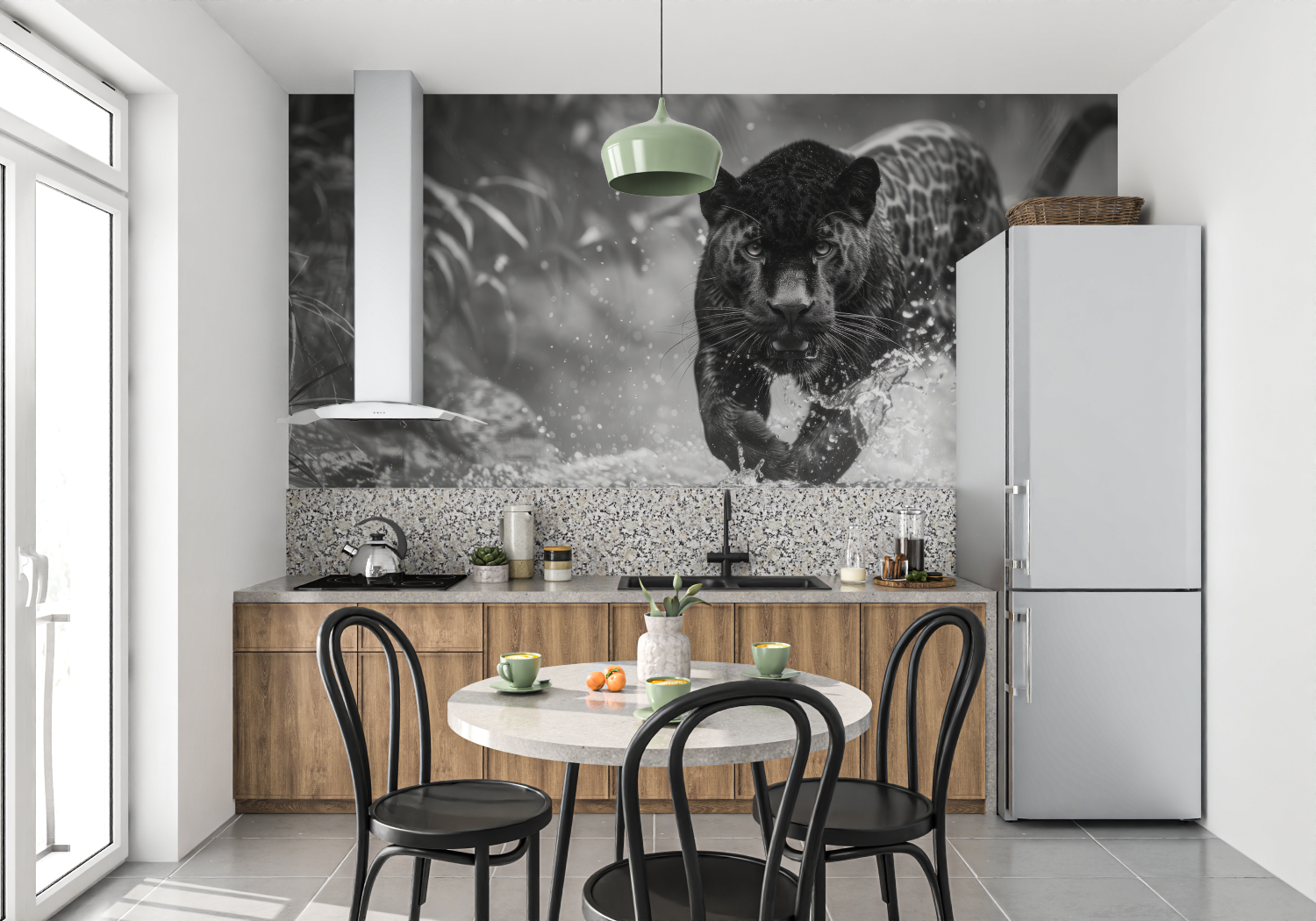 Black Panther-Hintergrundbild | Wandbild