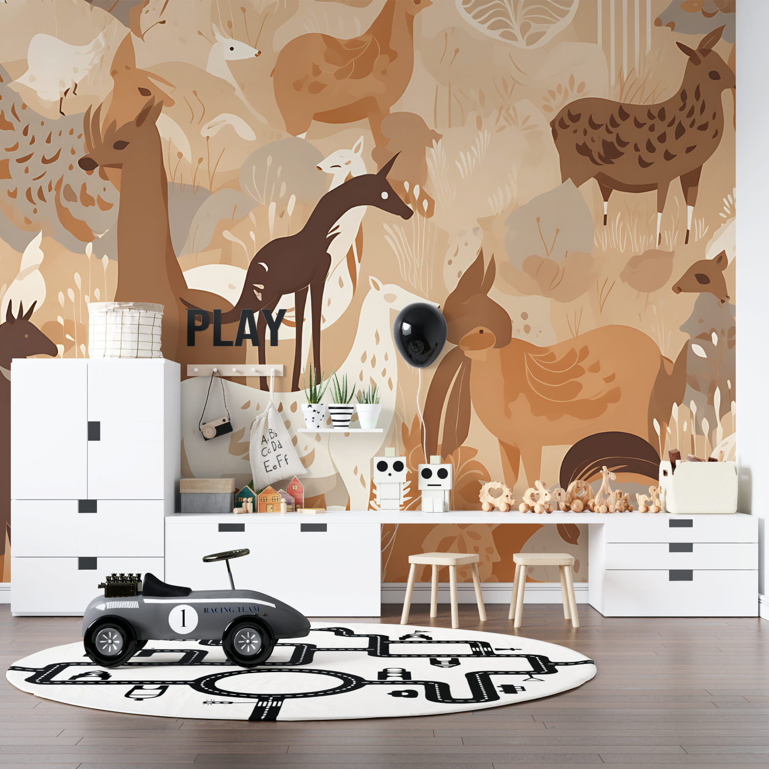 Terracotta Kids Wallpaper | Murals Wallpaper