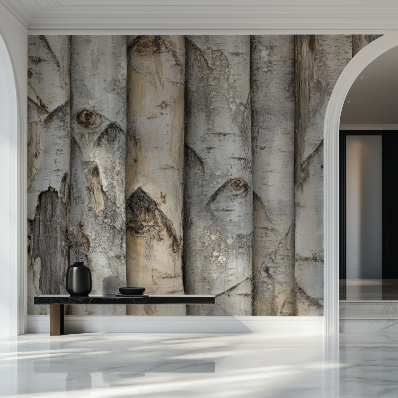 Holzbaum-Tapete | Wandbilder Tapete