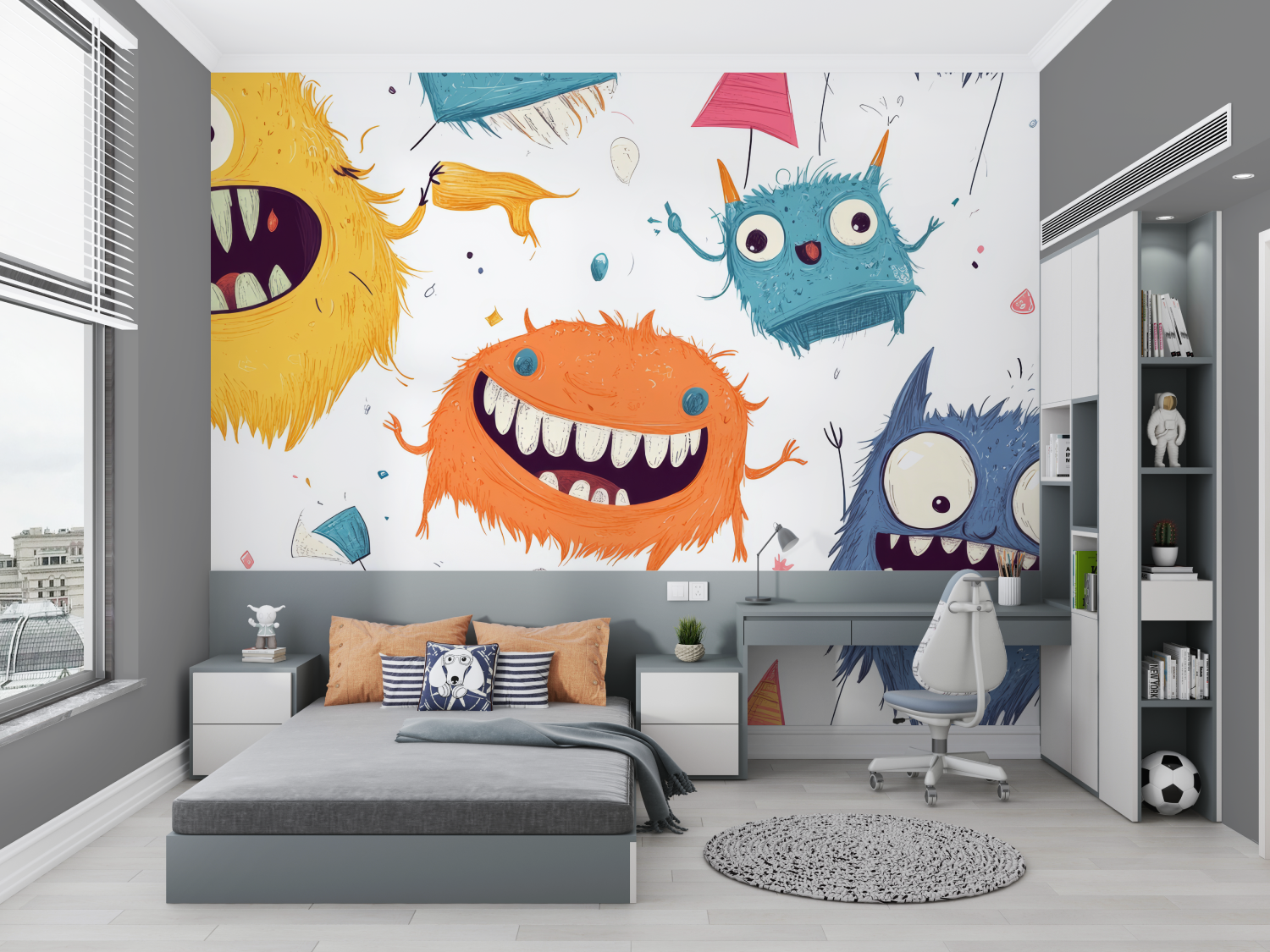 Lustige Kindertapeten | Wandbilder