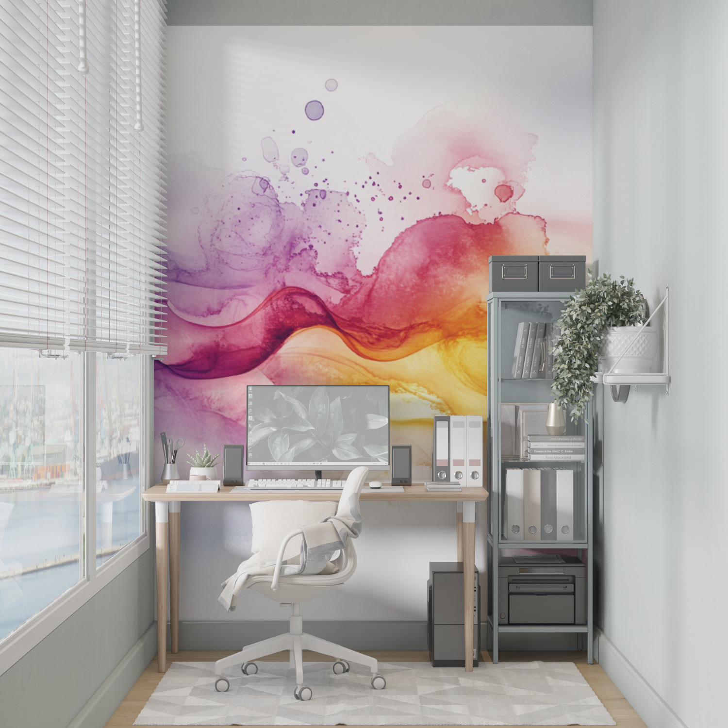 Watercolor Wallpaper Fluidity and Abstraction | Murals Wallpaper
