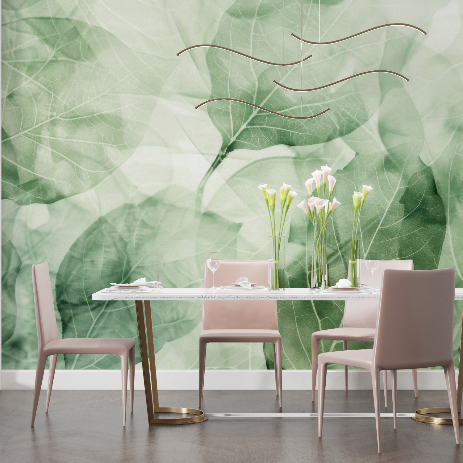 Green Tone Wallpaper | Murals Wallpaper