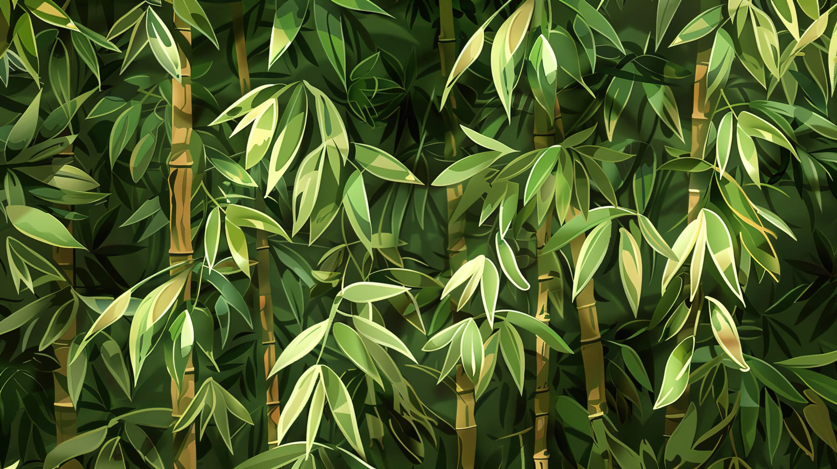Green Bamboo Wallpaper | Murals Wallpaper