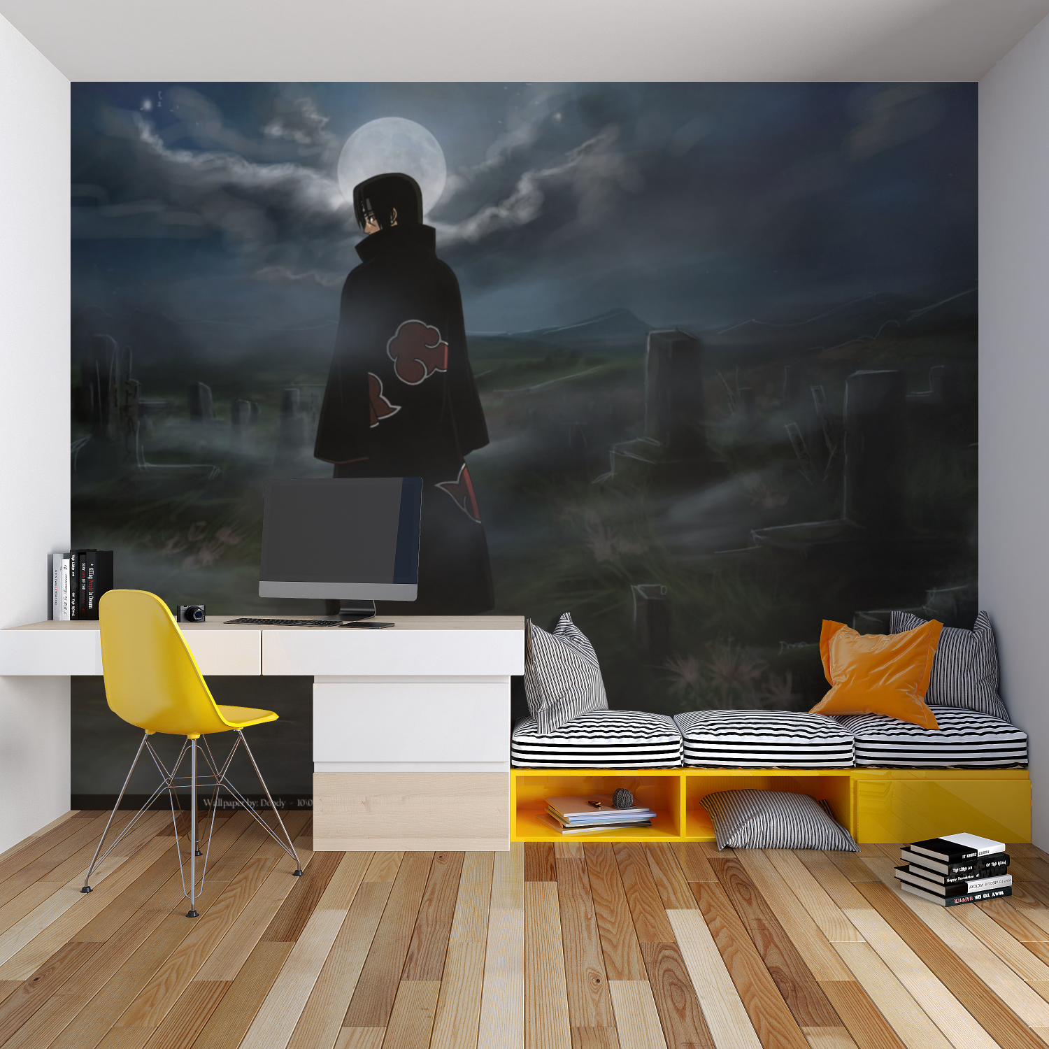 Naruto Itachi Cemetery Wallpaper | Murals Wallpaper