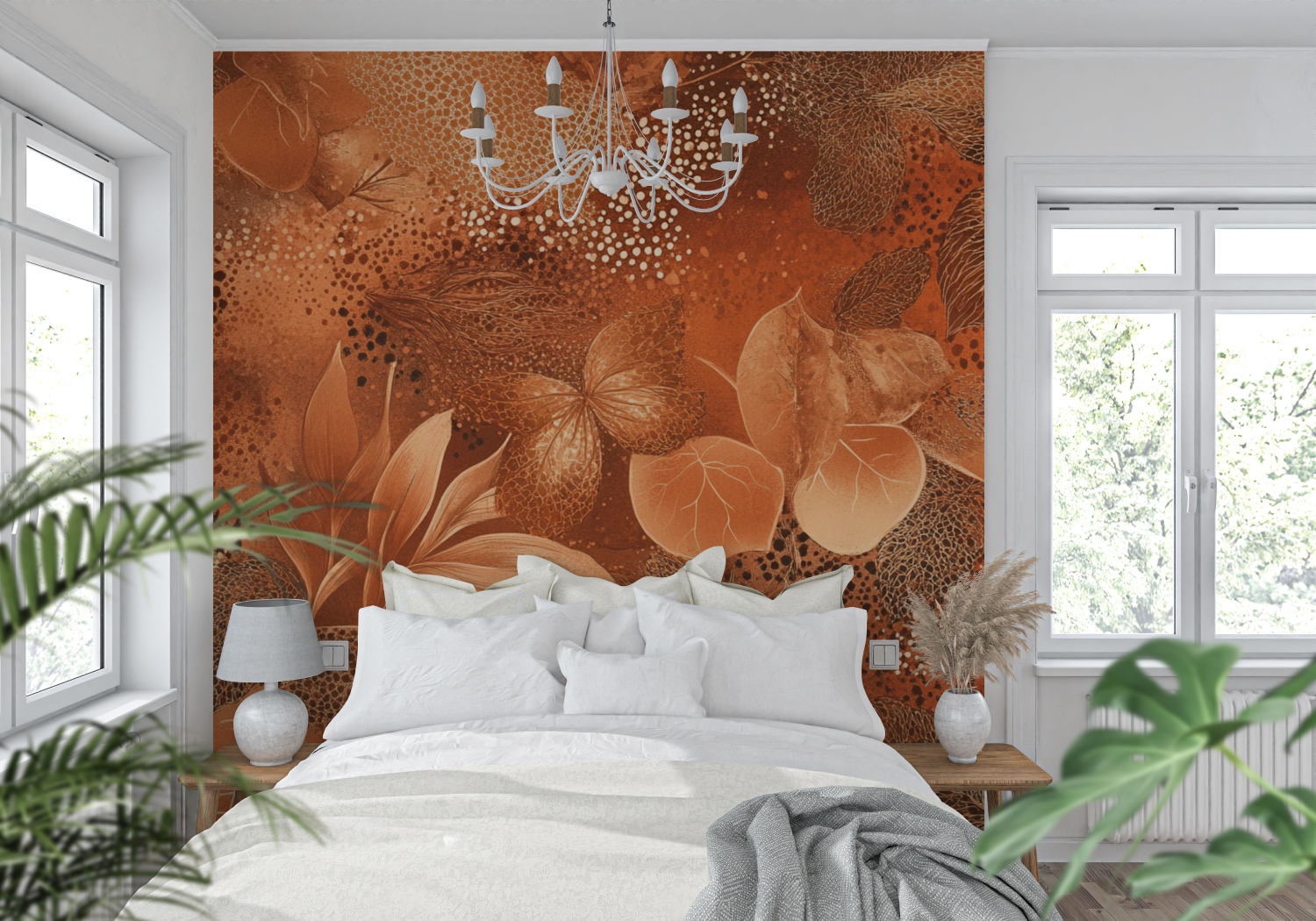 Terracotta Jungle Amazon Wallpaper | Murals Wallpaper