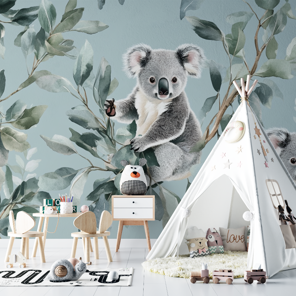 Koala Wallpaper in the Evening Calm | Murals Wallpaper