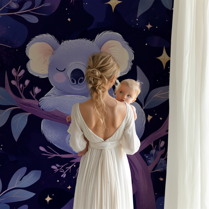 Koala Wallpaper Under the Celestial Vault | Murals Wallpaper