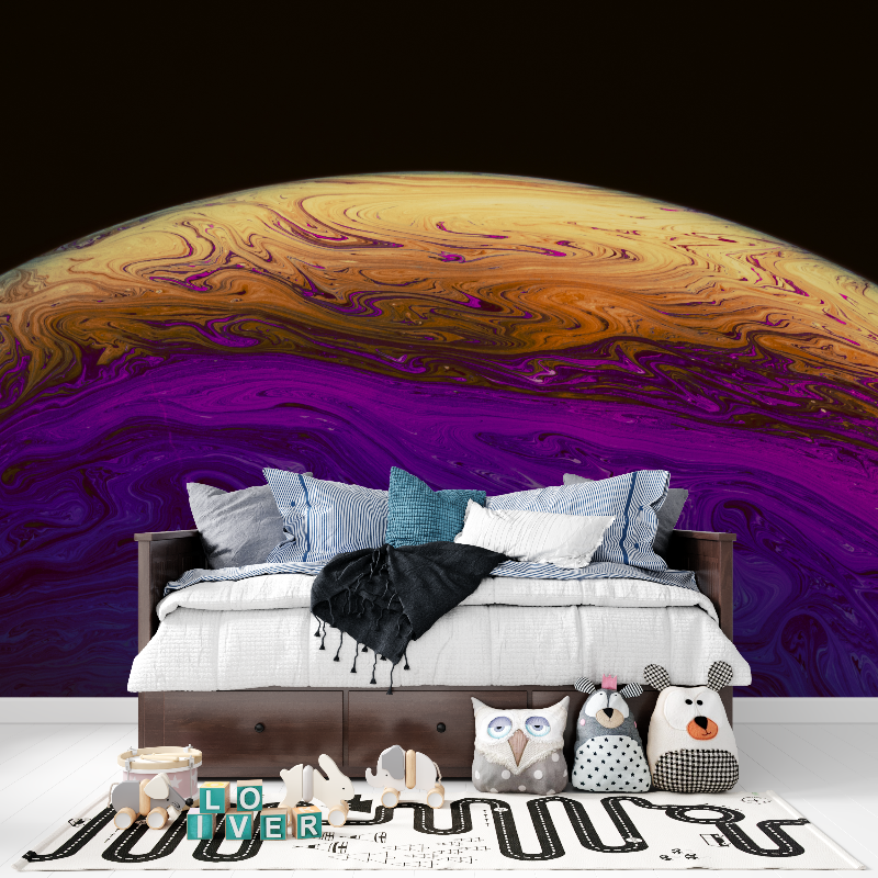 Abstrakte Weltraumtapete | Wandbildtapete