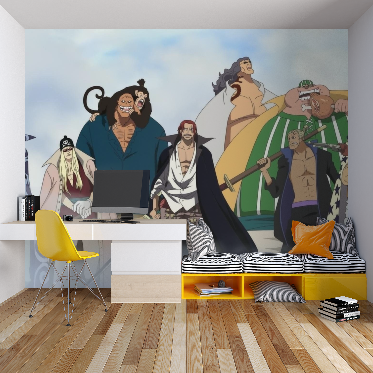One Piece Shanks Crew Wallpaper | Murals Wallpaper