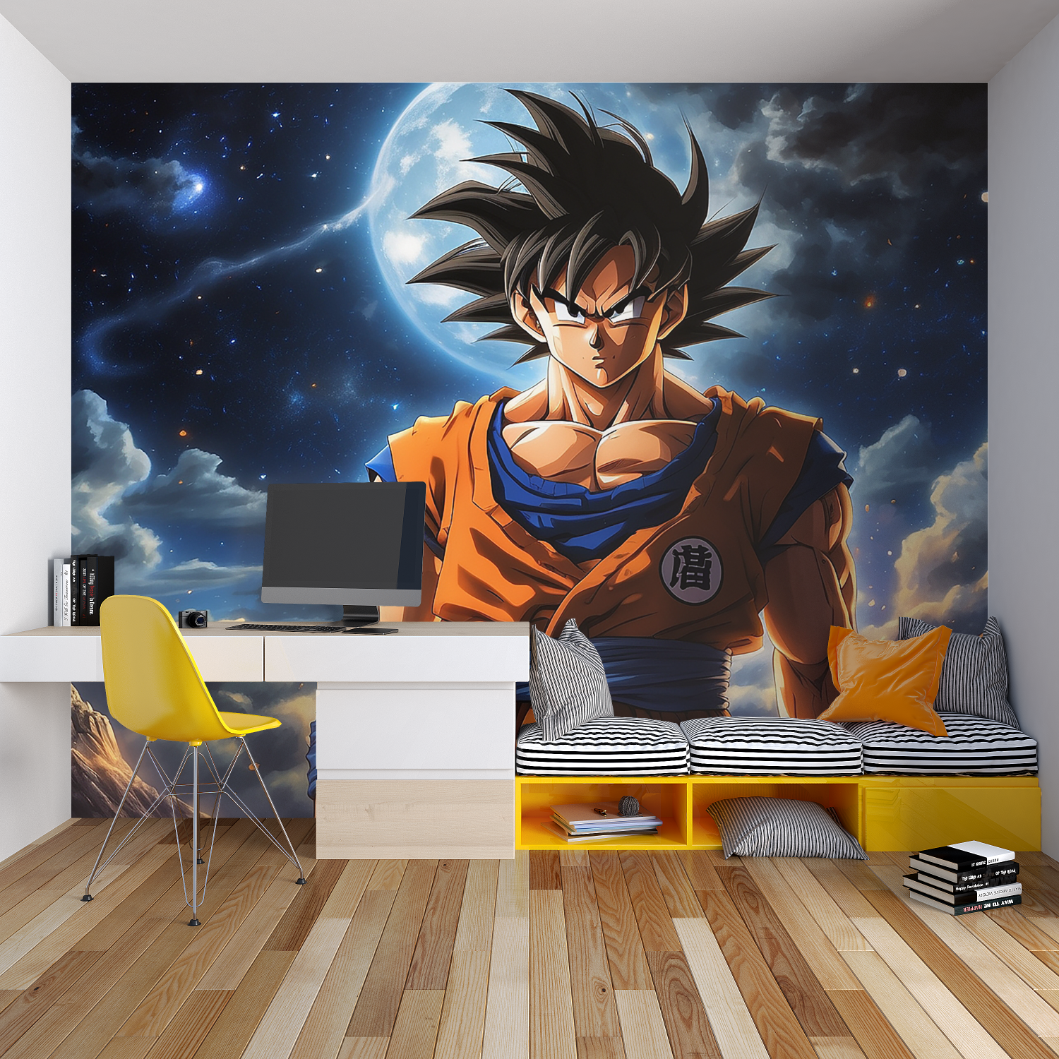 Tapeten Dbz Goku Chambre – Tapisserie-Held