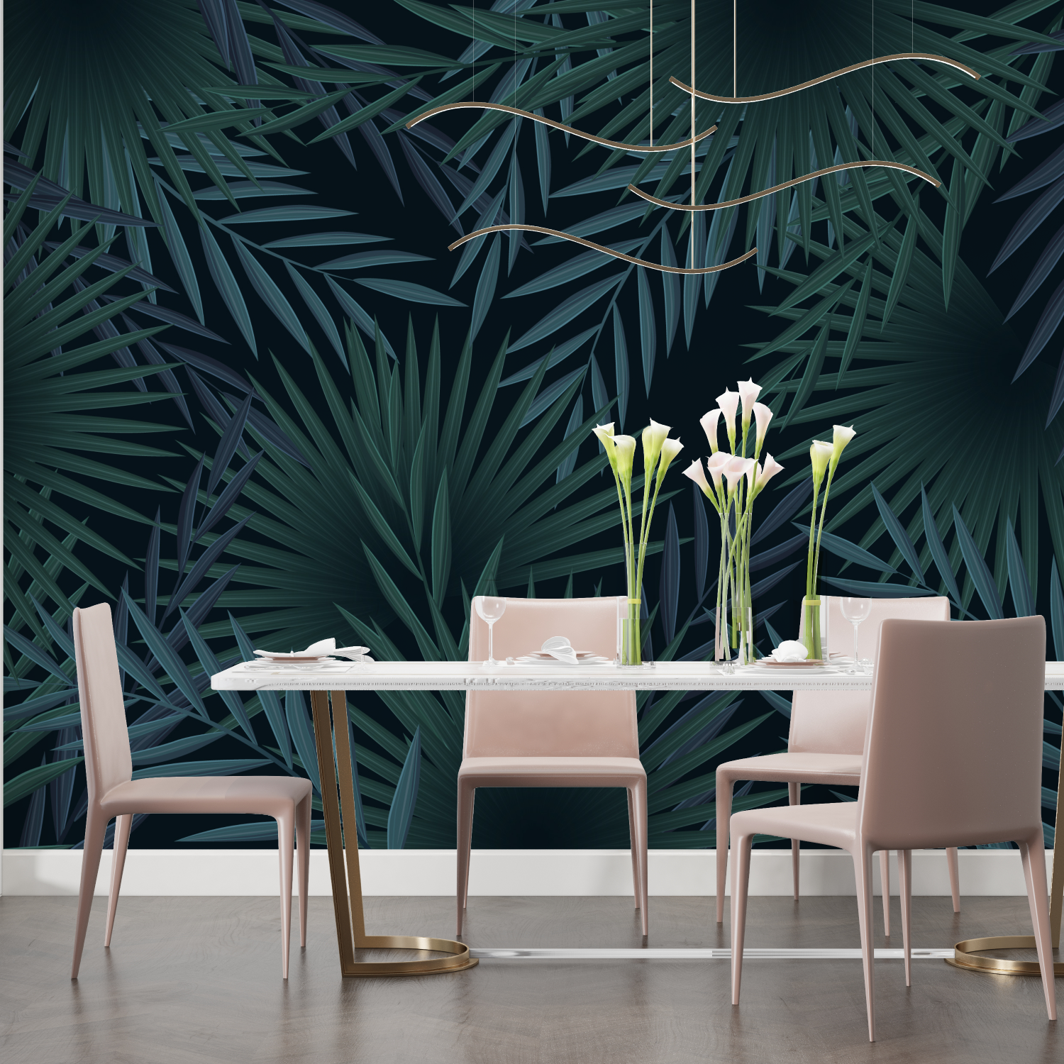 Black and Green Wallpaper | Murals Wallpaper