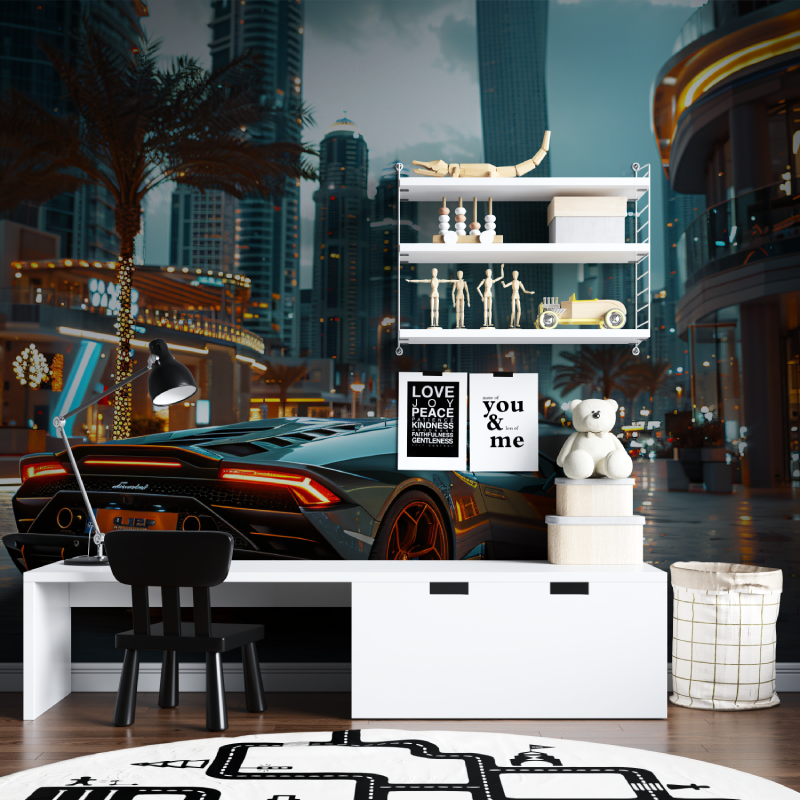 Luxury Car Wallpaper Dubai | Murals Wallpaper