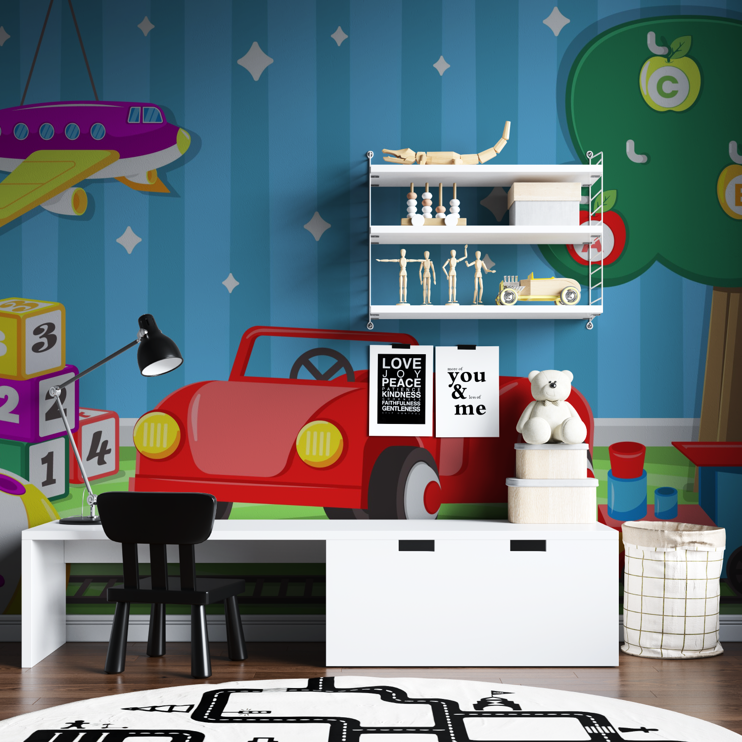 Childrens Car Wallpaper | Murals Wallpaper