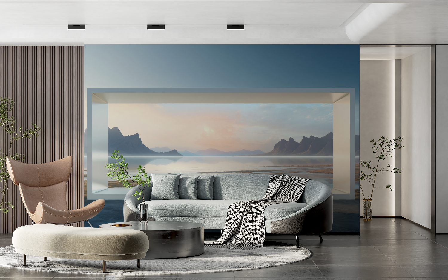 3D Scenic Wallpaper | Murals Wallpaper