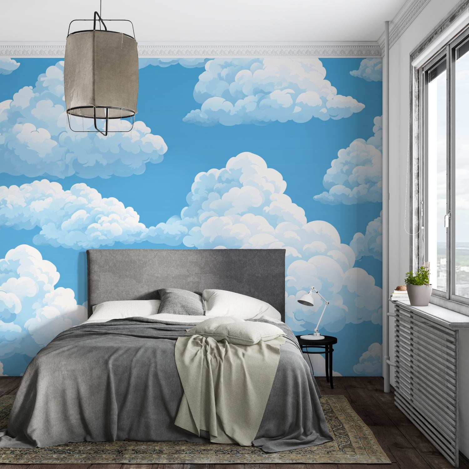Blue Cloud Wallpaper | Murals Wallpaper