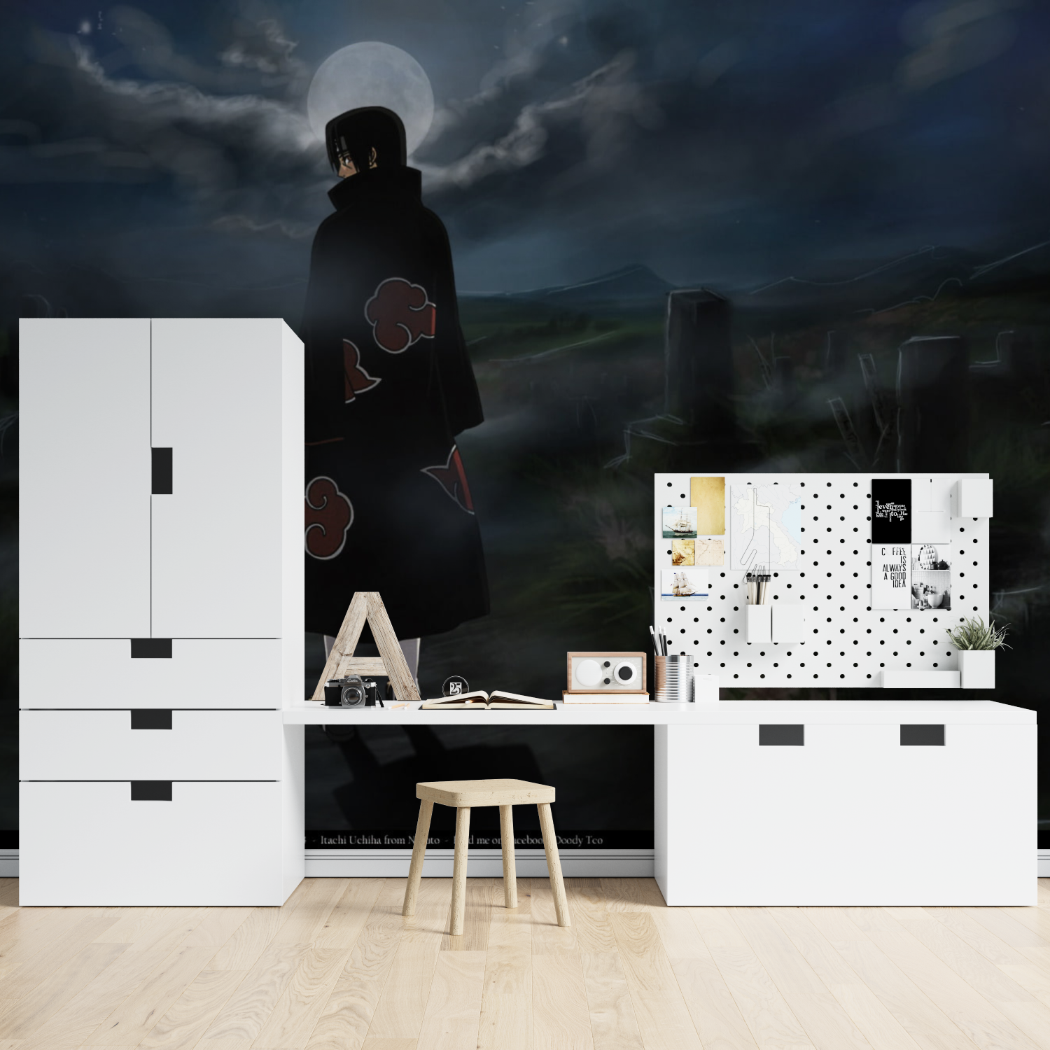 Naruto Itachi Cemetery Wallpaper | Murals Wallpaper