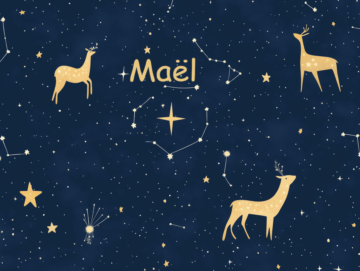 Name Constellation Wallpaper | Murals Wallpaper