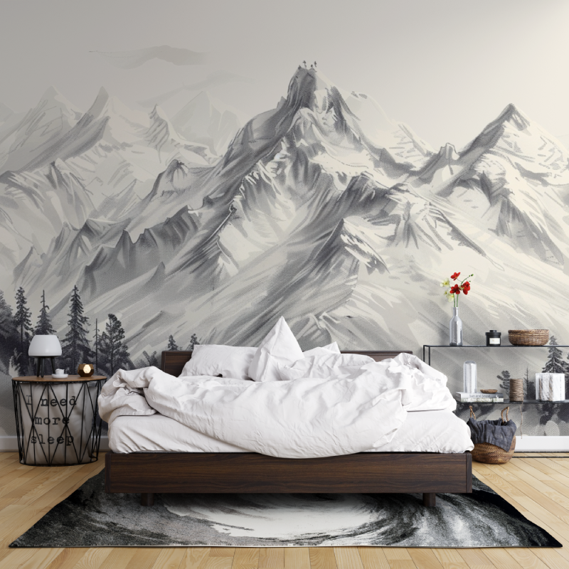 Papier-Panorama-Panorama-Montag...des-Alpes-Leroy-Merlin-Mur