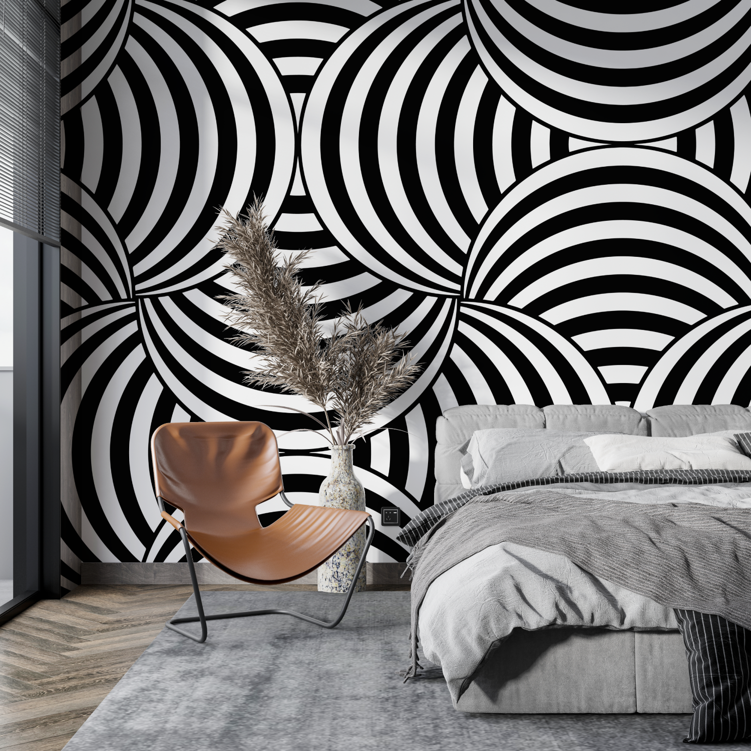 Black Graphic Wallpaper | Murals Wallpaper