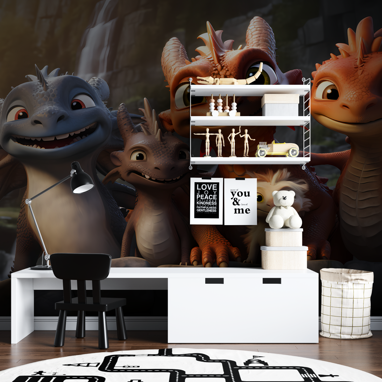 Cute Dinosaur Wallpaper | Murals Wallpaper