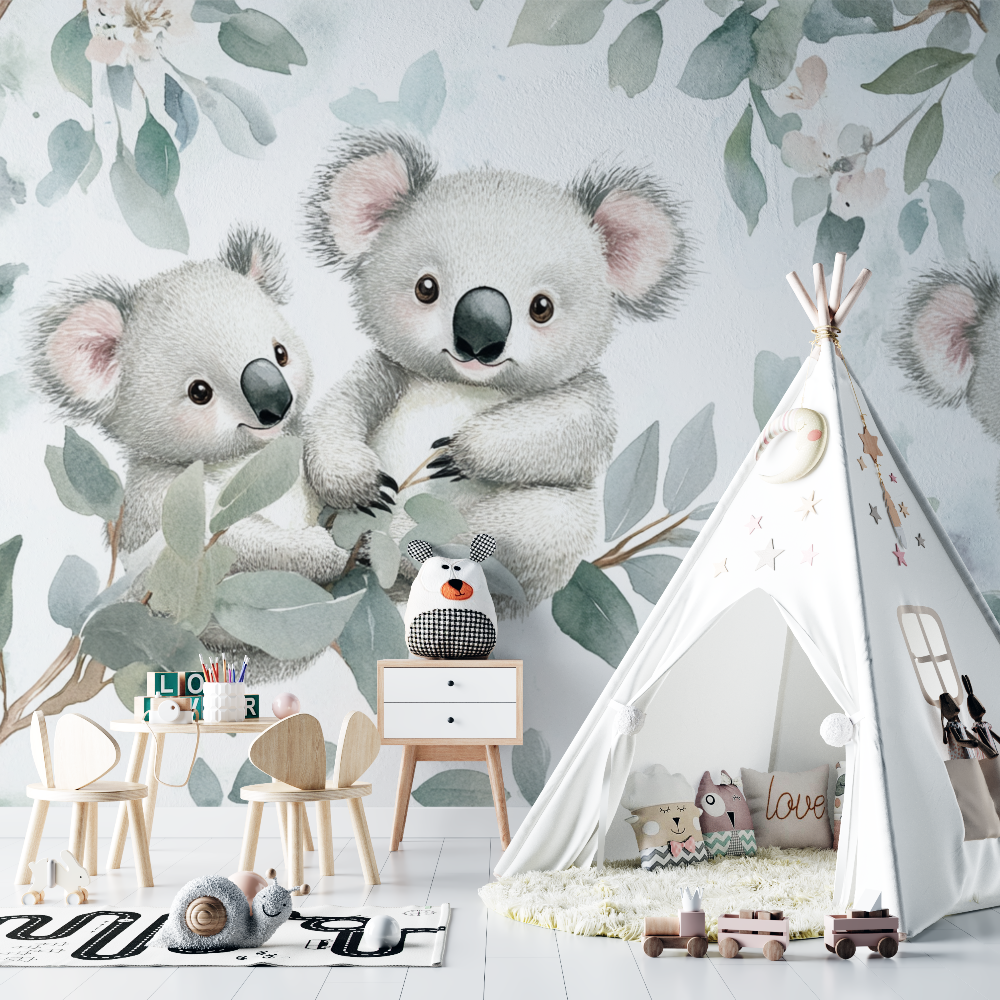 Koala Wallpaper and Tender Moments | Murals Wallpaper