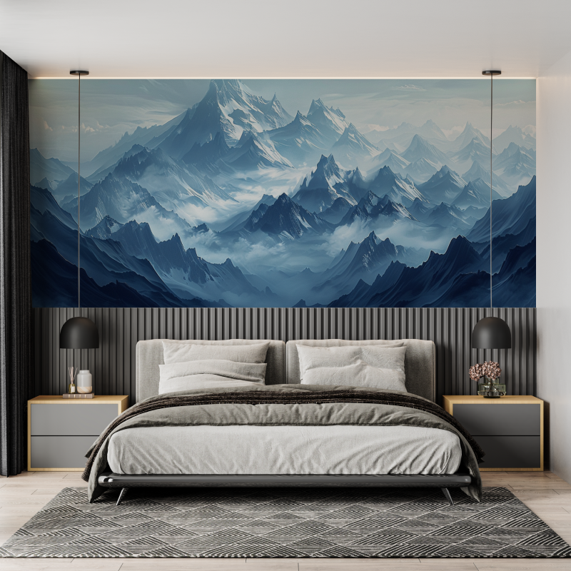 Blue Mountain Wallpaper Mural | Murals Wallpaper
