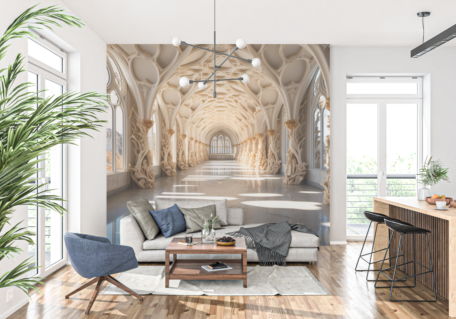 3D-Wandbilder-Tapete | Wandbilder-Tapete