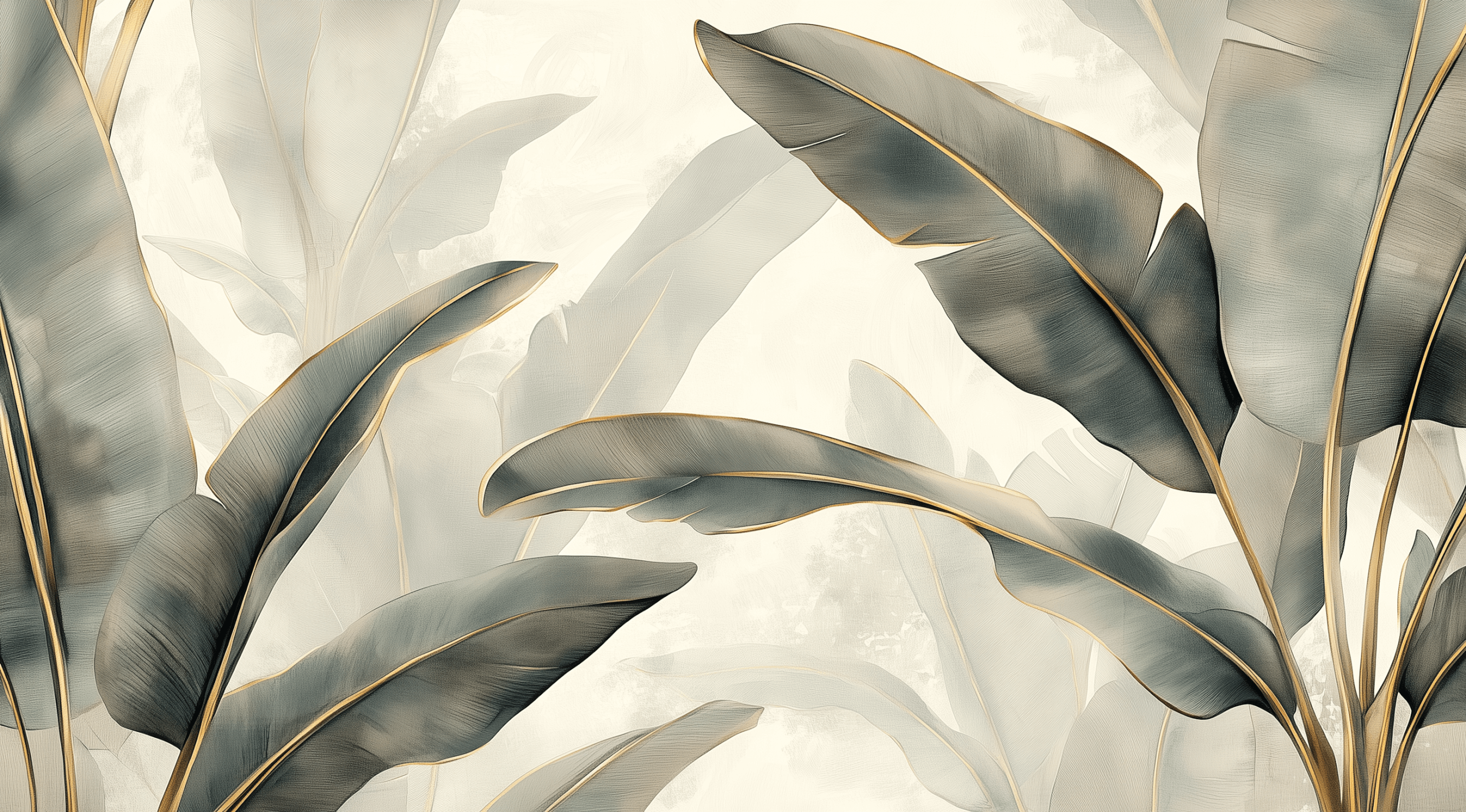 Trending Banana Leaf Mural Wallpaper