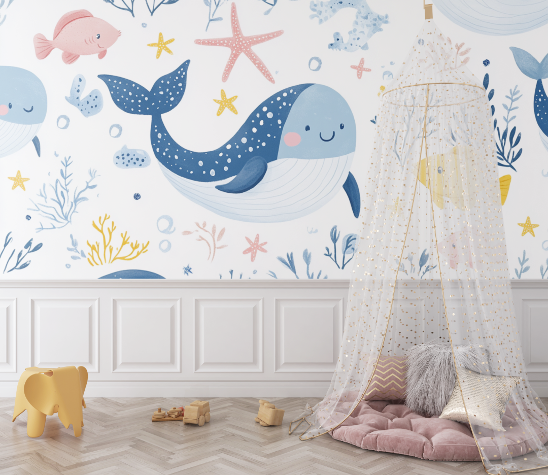 Ozean Baby Tapete | Wandbilder Tapete