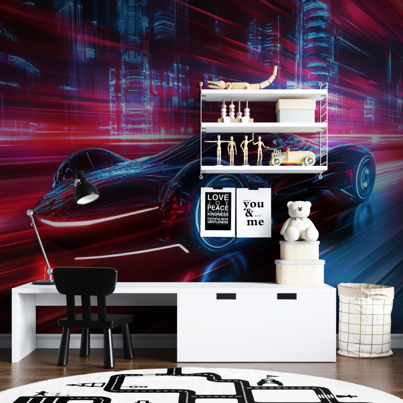 Gamer-Leidenschaft-Speed-Wallpaper | Wandbilder-Wallpaper