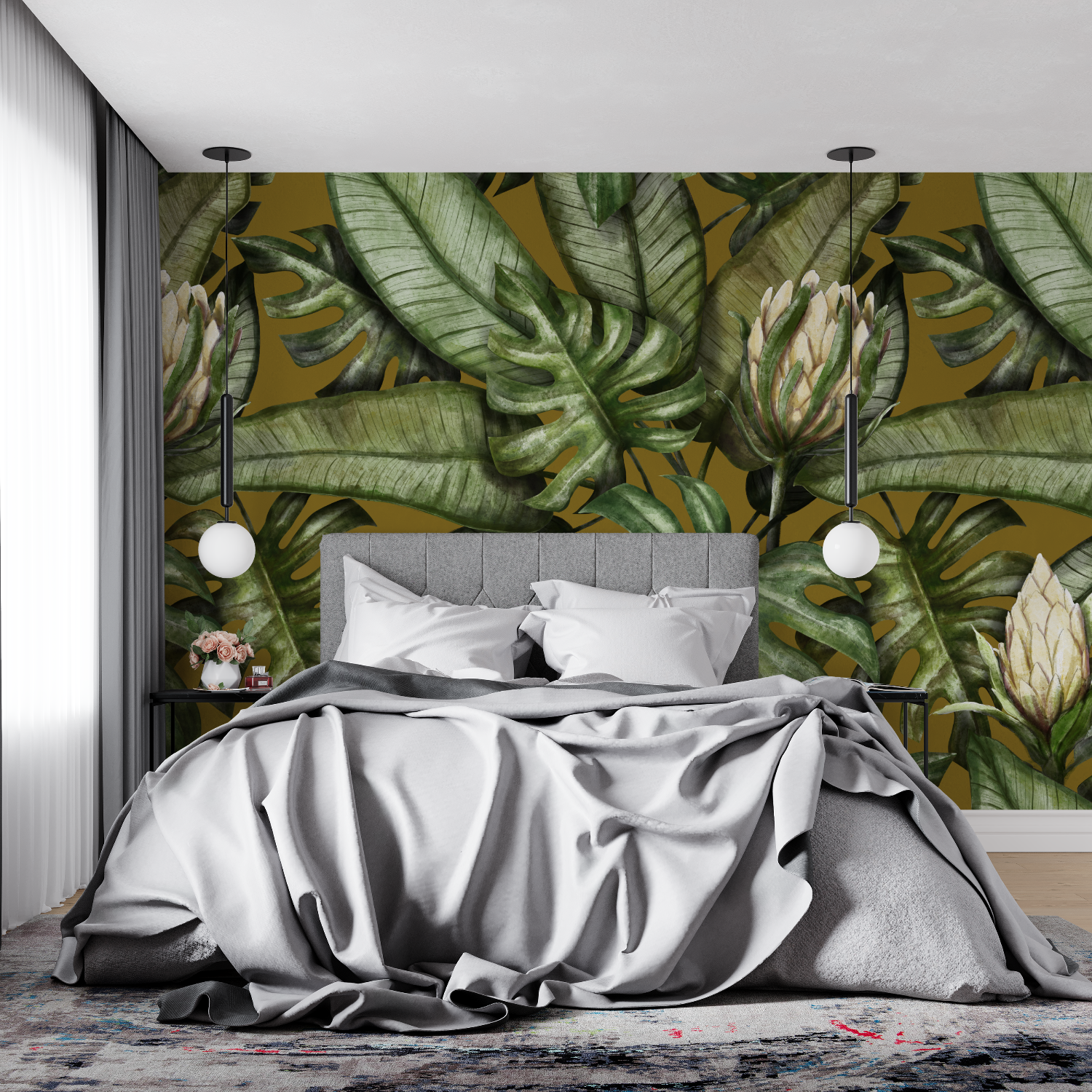 Yellow Green Wallpaper | Murals Wallpaper