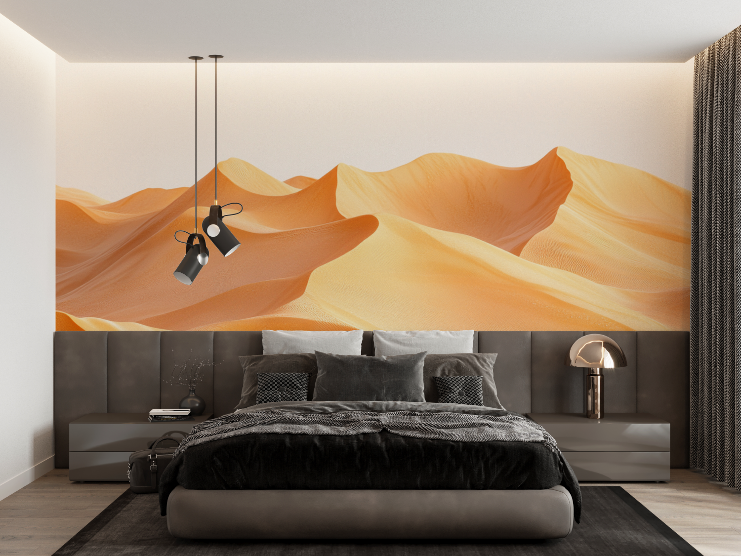 Terracotta Desert Sahara Inspired Wallpaper | Murals Wallpaper