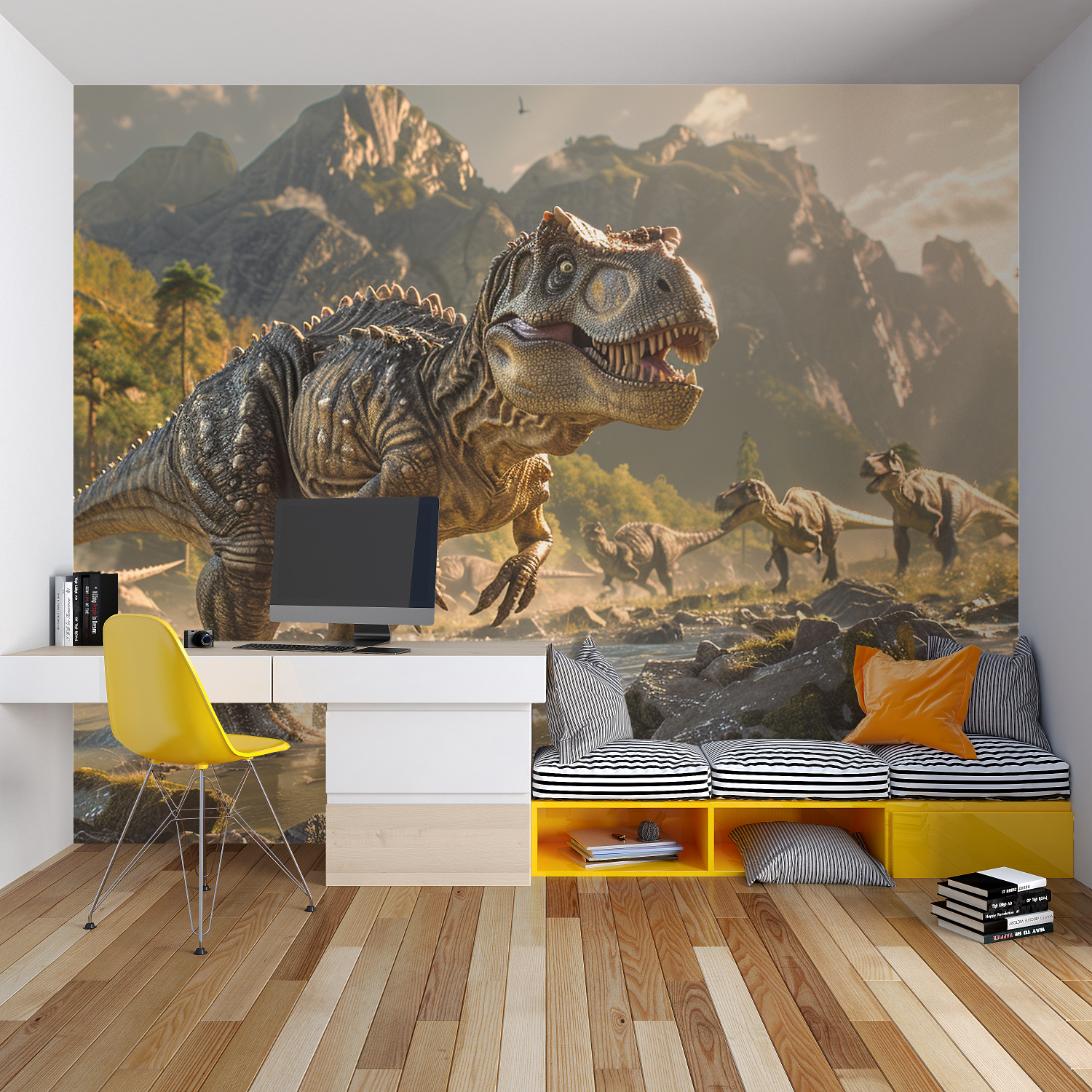 Allosaurus Dinosaur Wallpaper | Murals Wallpaper