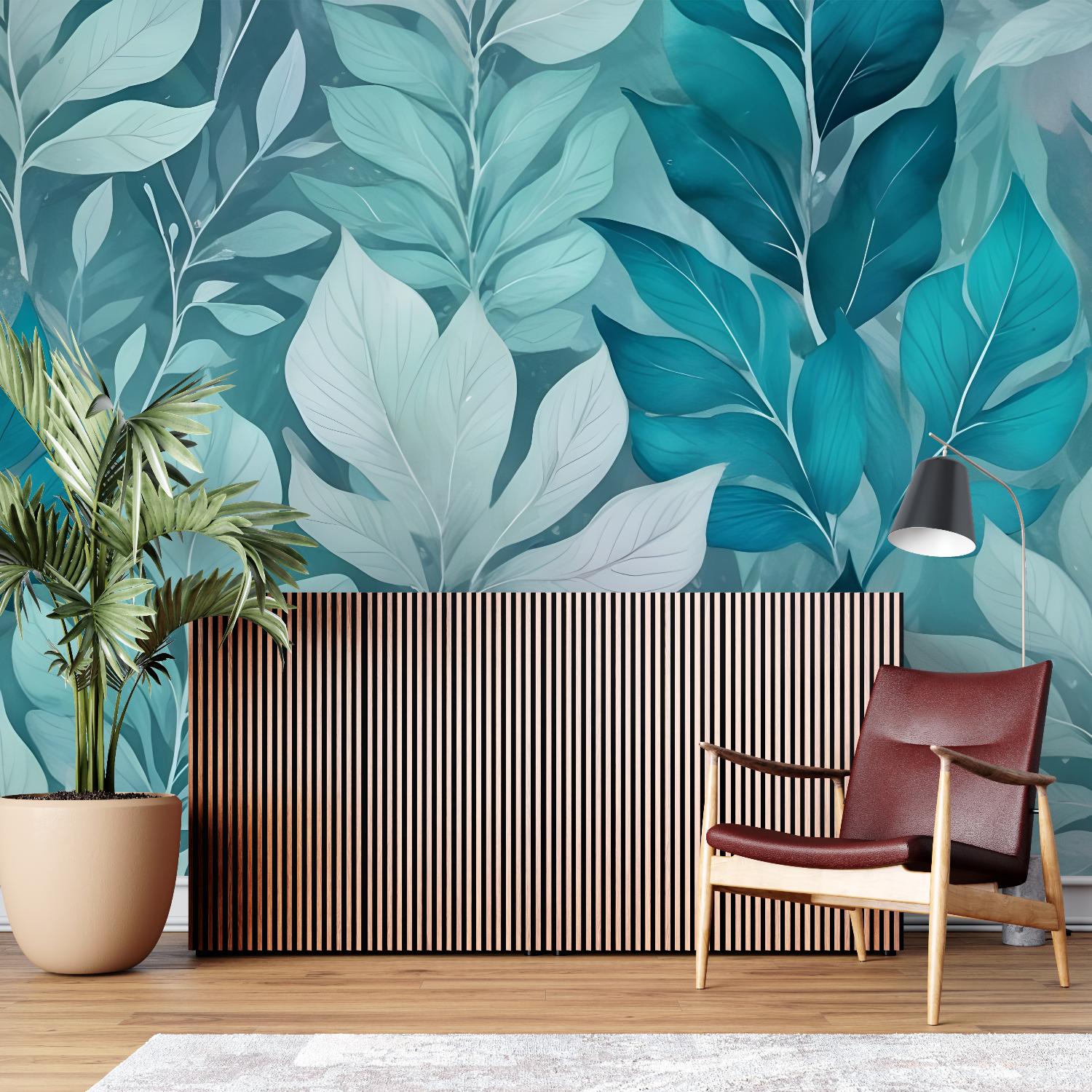 Blue Green Wallpaper | Murals Wallpaper