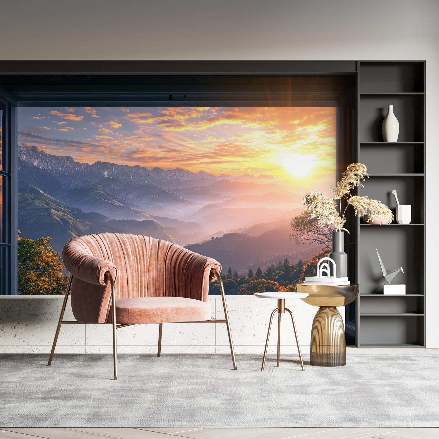 3D Window Mural Wallpaper | Murals Wallpaper