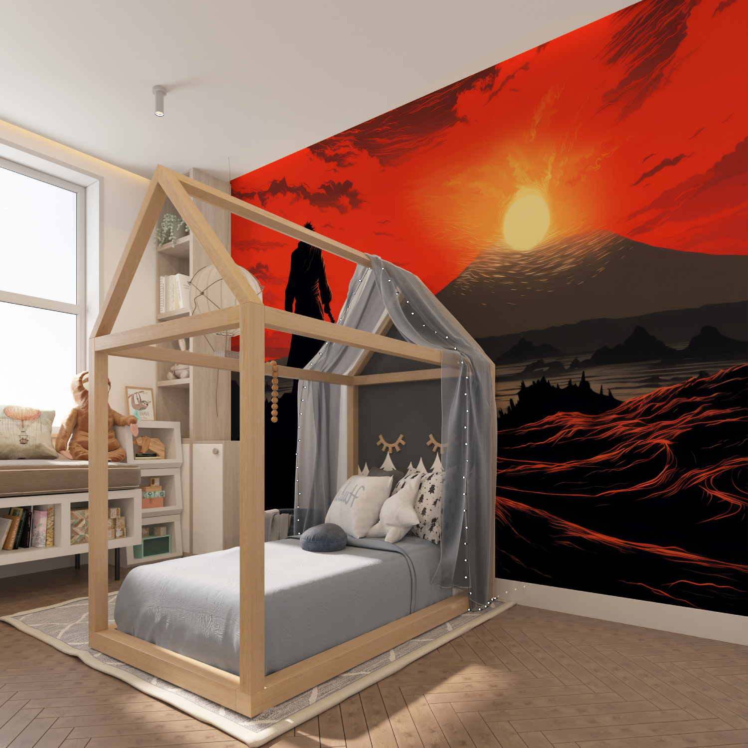 Anime Mural Wallpaper | Murals Wallpaper