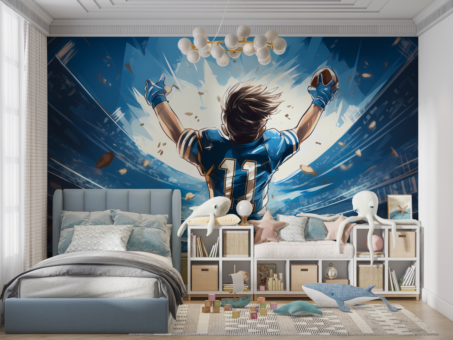 Anime Soccer Player Wallpaper | Murals Wallpaper