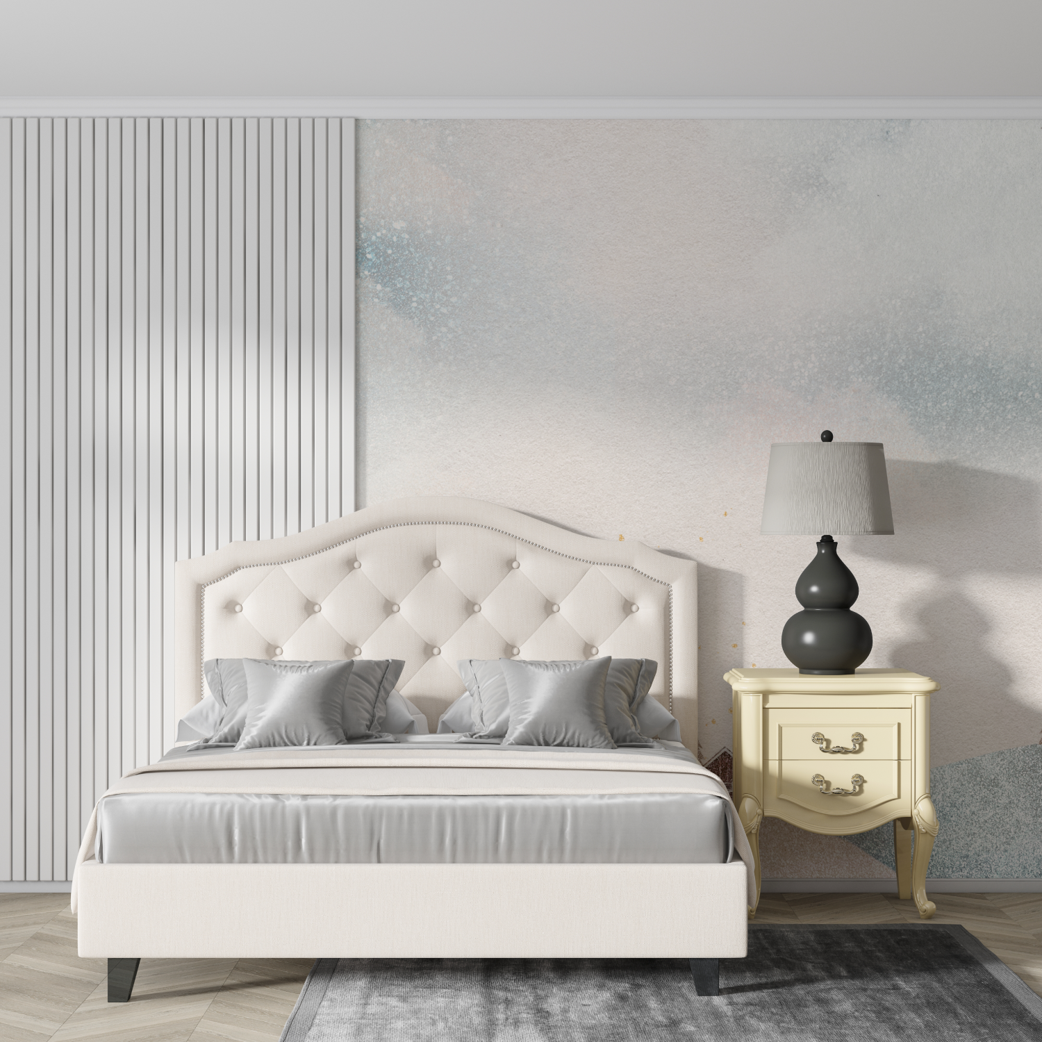 Cozy Landscape Soft Colors Wallpaper | Murals Wallpaper