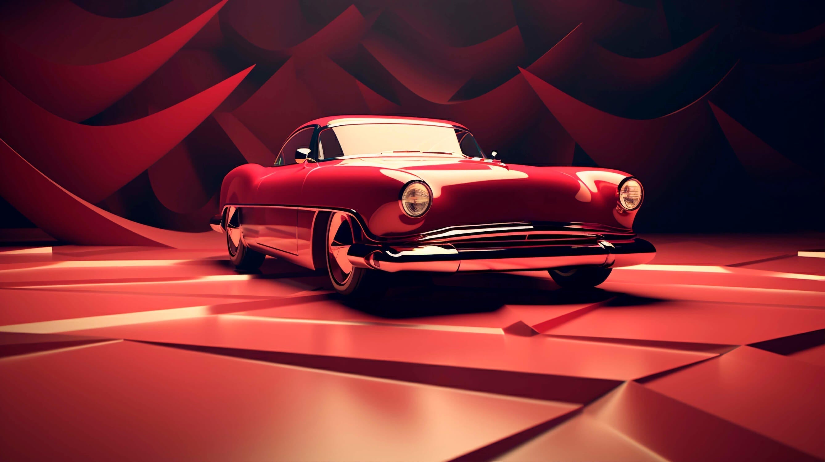 Red Children's Wallpaper | Murals Wallpaper