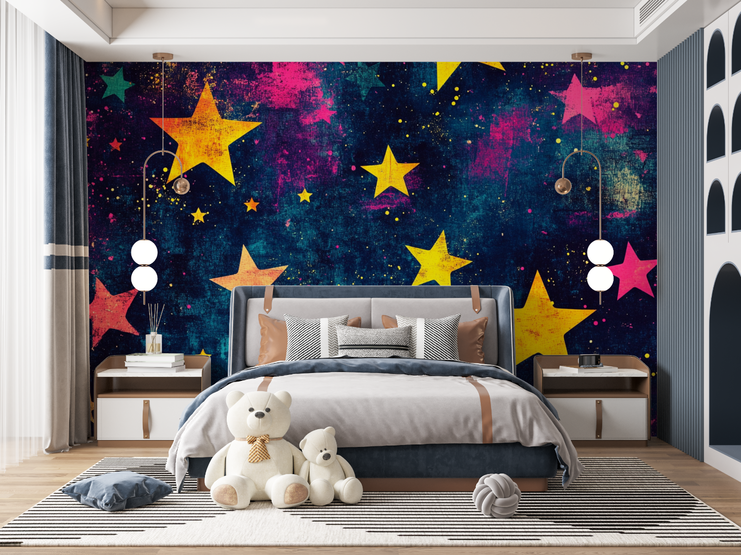 Popstar-Tapete | Wandbildtapete