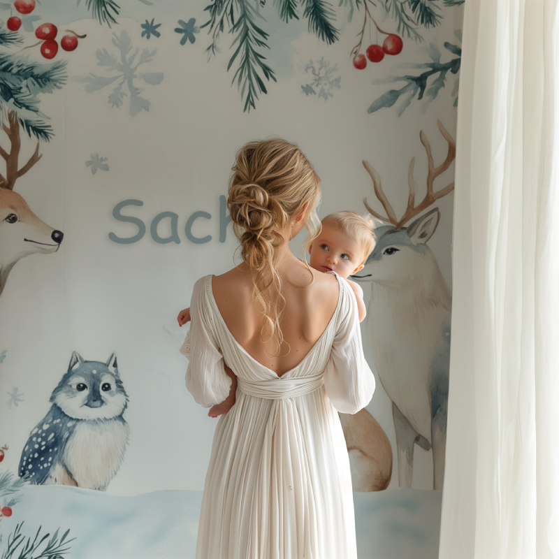 Winter Wood Name Wallpaper | Murals Wallpaper