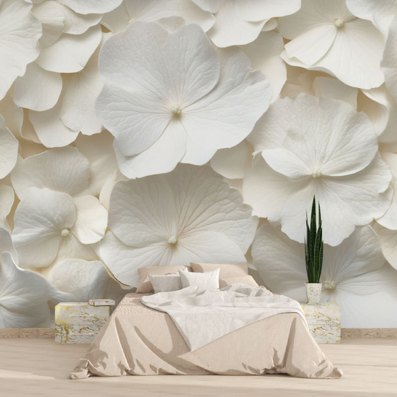 Watercolor Delicate Flowers Wallpaper | Murals Wallpaper