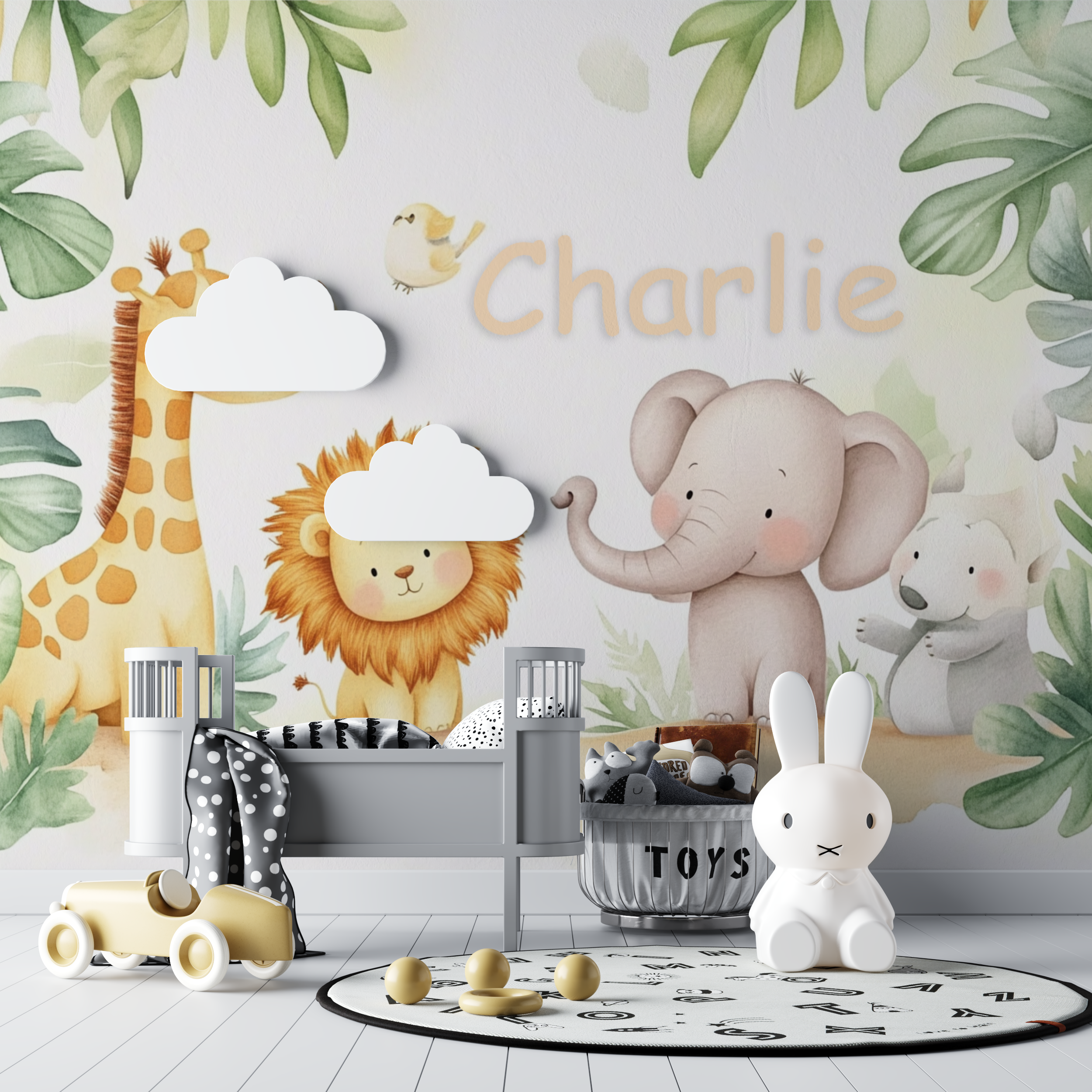 Family Name Animal Wallpaper | Murals Wallpaper