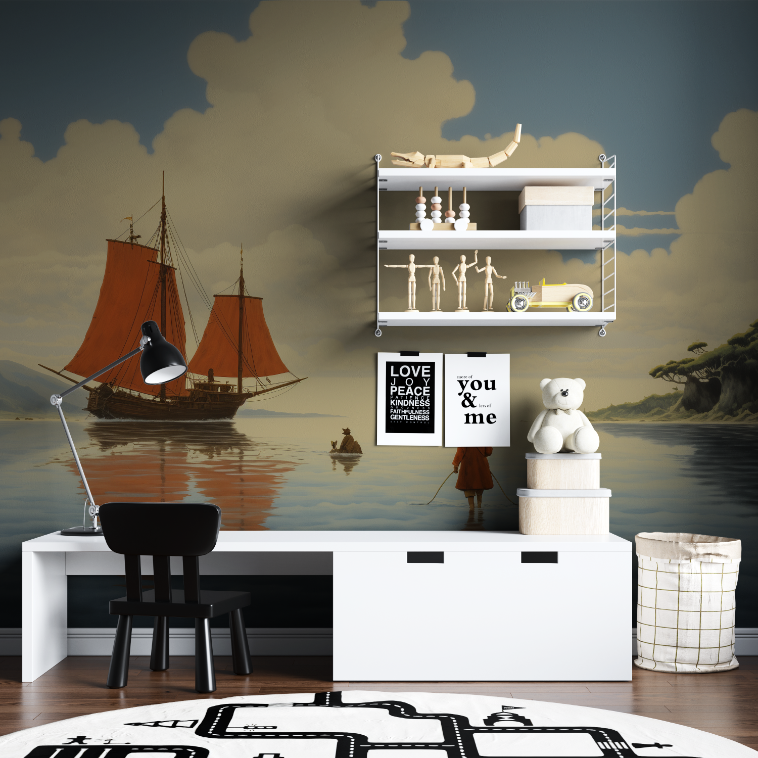 Nautical Adventure Teen Wallpaper | Murals Wallpaper